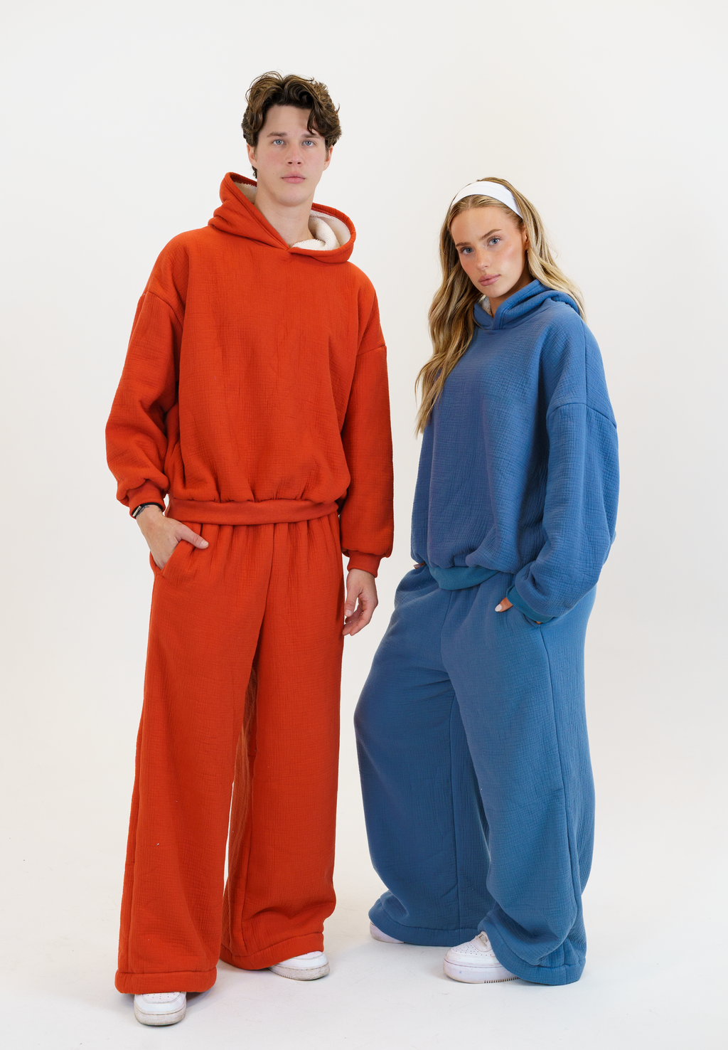 Blanket Hoodie - Orange