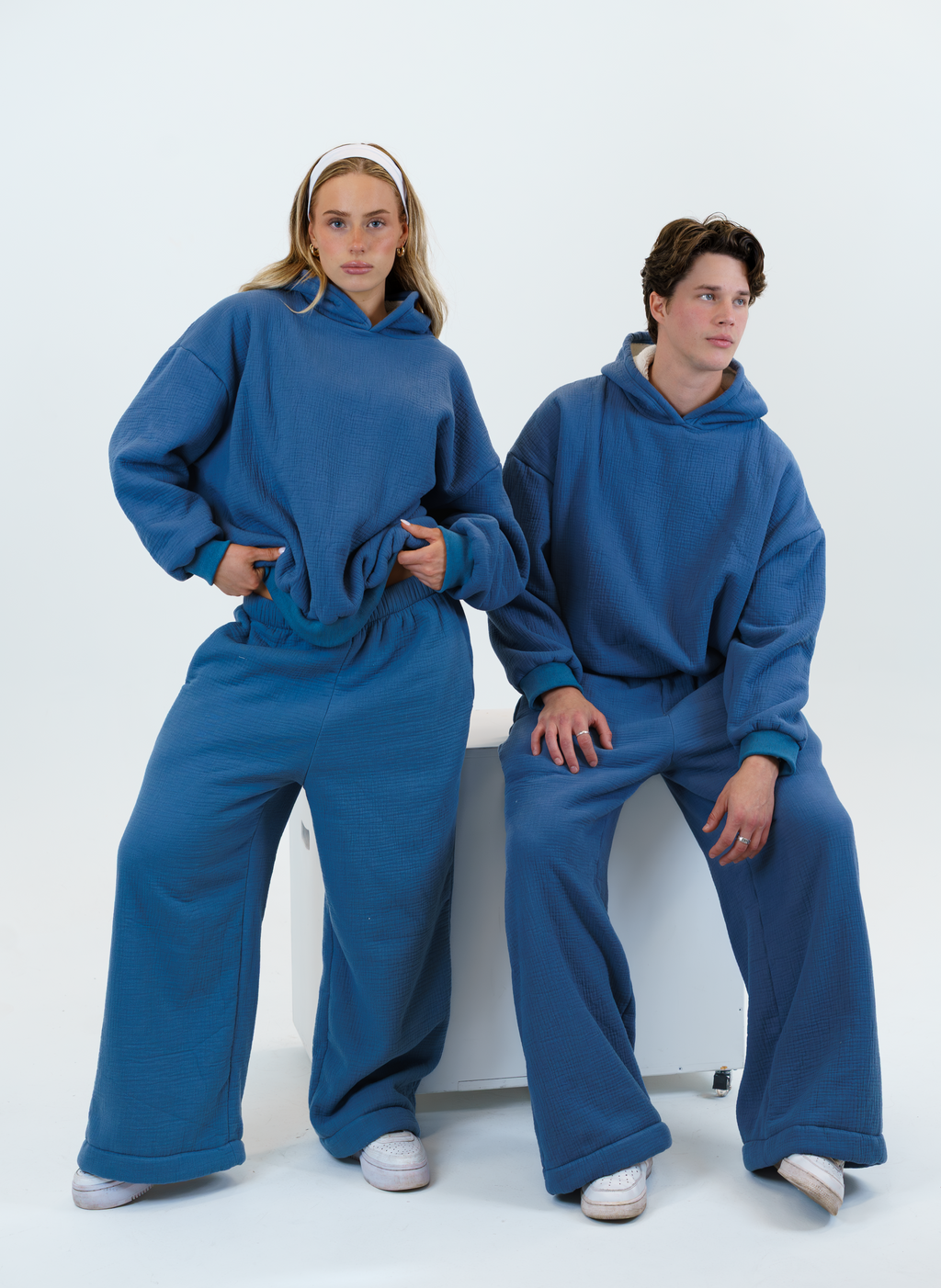 Blanket Sweatpants - Blue